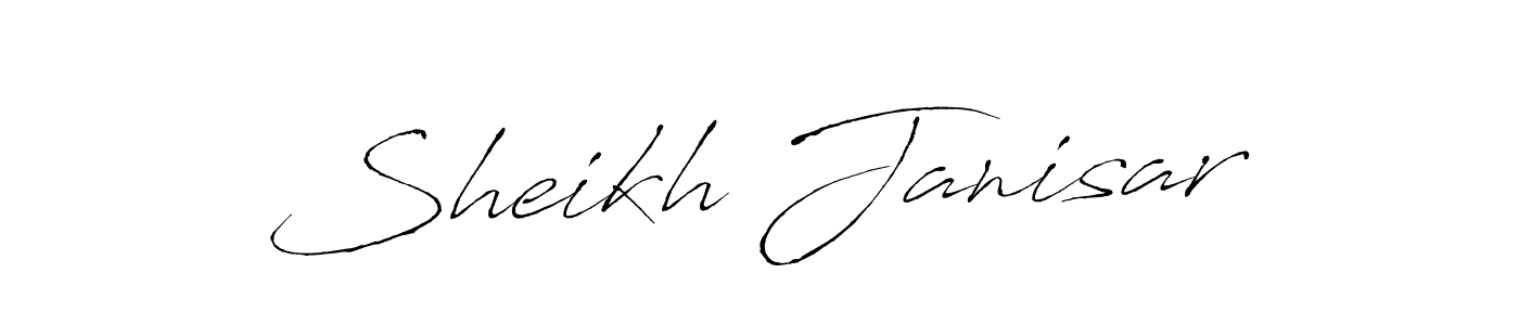 This is the best signature style for the Sheikh Janisar name. Also you like these signature font (Antro_Vectra). Mix name signature. Sheikh Janisar signature style 6 images and pictures png