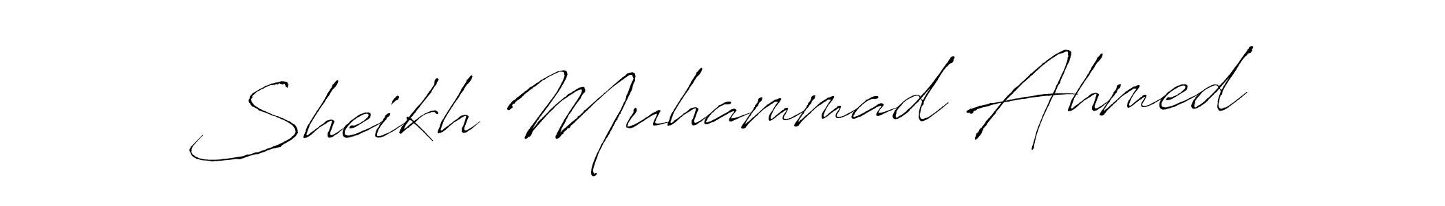 Similarly Antro_Vectra is the best handwritten signature design. Signature creator online .You can use it as an online autograph creator for name Sheikh Muhammad Ahmed. Sheikh Muhammad Ahmed signature style 6 images and pictures png