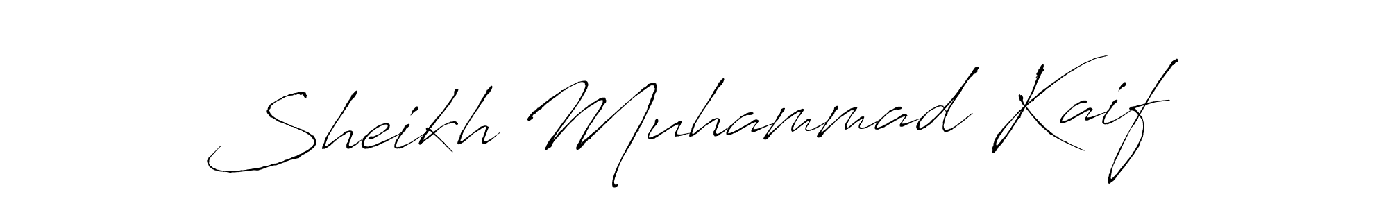 The best way (Antro_Vectra) to make a short signature is to pick only two or three words in your name. The name Sheikh Muhammad Kaif include a total of six letters. For converting this name. Sheikh Muhammad Kaif signature style 6 images and pictures png