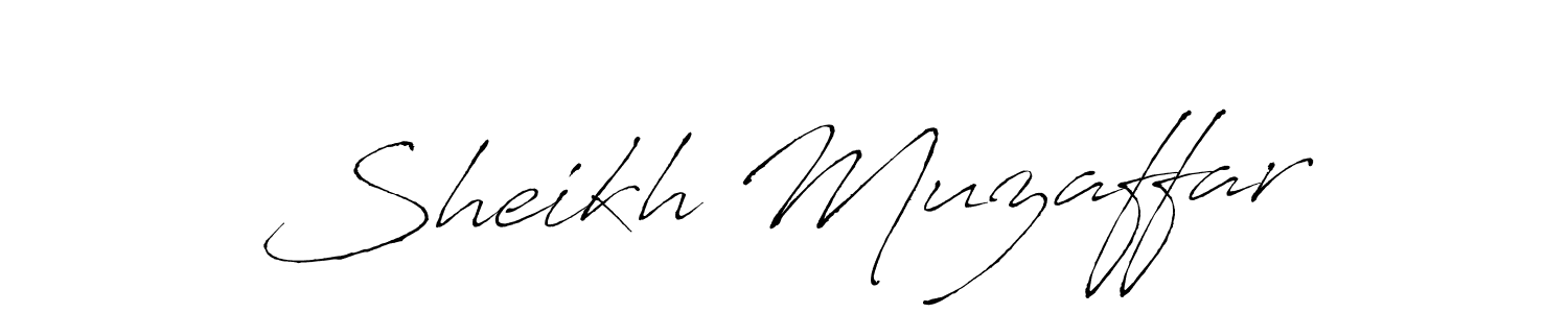 Also we have Sheikh Muzaffar name is the best signature style. Create professional handwritten signature collection using Antro_Vectra autograph style. Sheikh Muzaffar signature style 6 images and pictures png