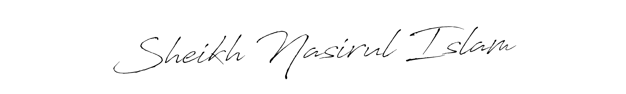 This is the best signature style for the Sheikh Nasirul Islam name. Also you like these signature font (Antro_Vectra). Mix name signature. Sheikh Nasirul Islam signature style 6 images and pictures png