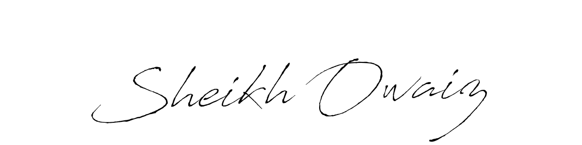 Use a signature maker to create a handwritten signature online. With this signature software, you can design (Antro_Vectra) your own signature for name Sheikh Owaiz. Sheikh Owaiz signature style 6 images and pictures png