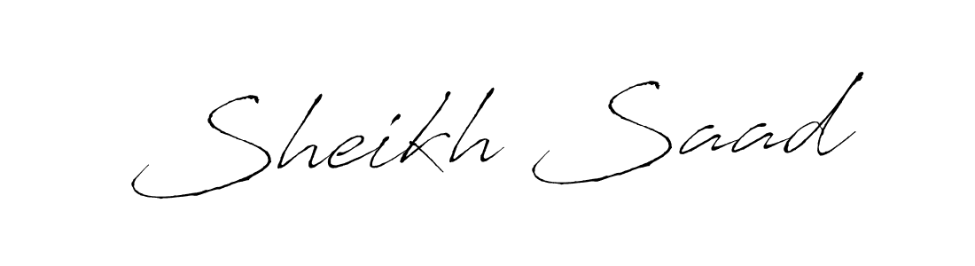 Also You can easily find your signature by using the search form. We will create Sheikh Saad name handwritten signature images for you free of cost using Antro_Vectra sign style. Sheikh Saad signature style 6 images and pictures png