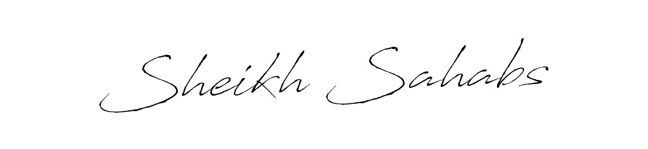 You should practise on your own different ways (Antro_Vectra) to write your name (Sheikh Sahabs) in signature. don't let someone else do it for you. Sheikh Sahabs signature style 6 images and pictures png