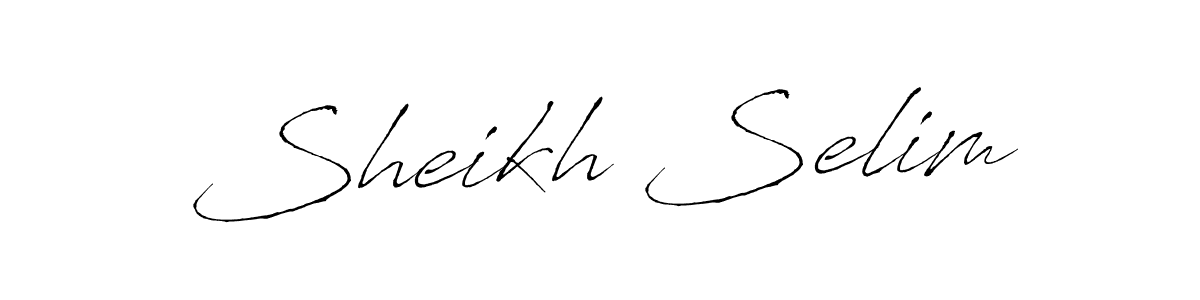 Make a beautiful signature design for name Sheikh Selim. Use this online signature maker to create a handwritten signature for free. Sheikh Selim signature style 6 images and pictures png