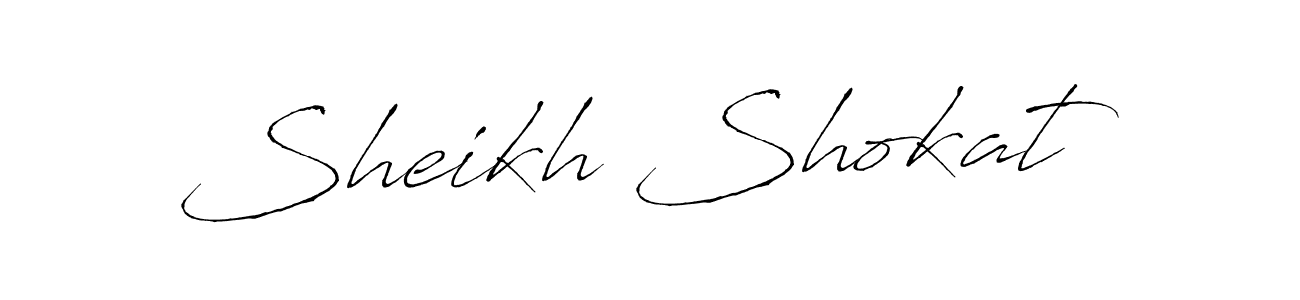 You can use this online signature creator to create a handwritten signature for the name Sheikh Shokat. This is the best online autograph maker. Sheikh Shokat signature style 6 images and pictures png