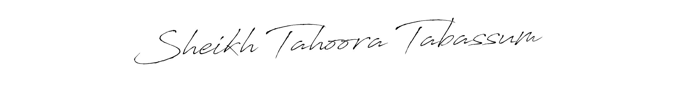 Make a beautiful signature design for name Sheikh Tahoora Tabassum. Use this online signature maker to create a handwritten signature for free. Sheikh Tahoora Tabassum signature style 6 images and pictures png