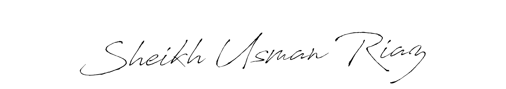 Also we have Sheikh Usman Riaz name is the best signature style. Create professional handwritten signature collection using Antro_Vectra autograph style. Sheikh Usman Riaz signature style 6 images and pictures png