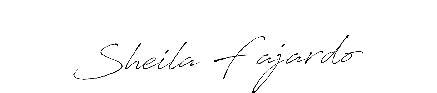 You should practise on your own different ways (Antro_Vectra) to write your name (Sheila Fajardo) in signature. don't let someone else do it for you. Sheila Fajardo signature style 6 images and pictures png