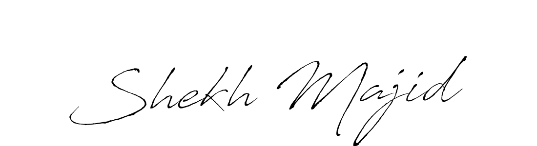 Create a beautiful signature design for name Shekh Majid. With this signature (Antro_Vectra) fonts, you can make a handwritten signature for free. Shekh Majid signature style 6 images and pictures png