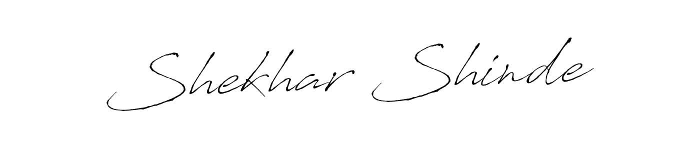 Antro_Vectra is a professional signature style that is perfect for those who want to add a touch of class to their signature. It is also a great choice for those who want to make their signature more unique. Get Shekhar Shinde name to fancy signature for free. Shekhar Shinde signature style 6 images and pictures png