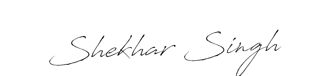 How to make Shekhar Singh name signature. Use Antro_Vectra style for creating short signs online. This is the latest handwritten sign. Shekhar Singh signature style 6 images and pictures png