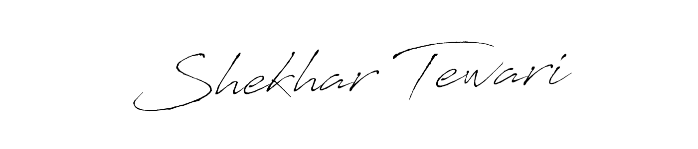 Create a beautiful signature design for name Shekhar Tewari. With this signature (Antro_Vectra) fonts, you can make a handwritten signature for free. Shekhar Tewari signature style 6 images and pictures png