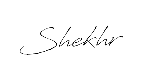 Antro_Vectra is a professional signature style that is perfect for those who want to add a touch of class to their signature. It is also a great choice for those who want to make their signature more unique. Get Shekhr name to fancy signature for free. Shekhr signature style 6 images and pictures png