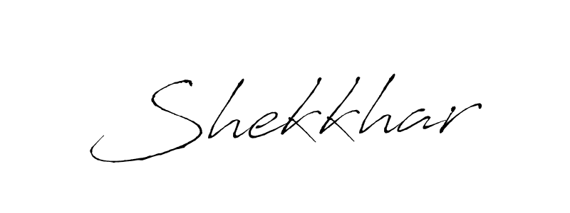 Make a beautiful signature design for name Shekkhar. With this signature (Antro_Vectra) style, you can create a handwritten signature for free. Shekkhar signature style 6 images and pictures png