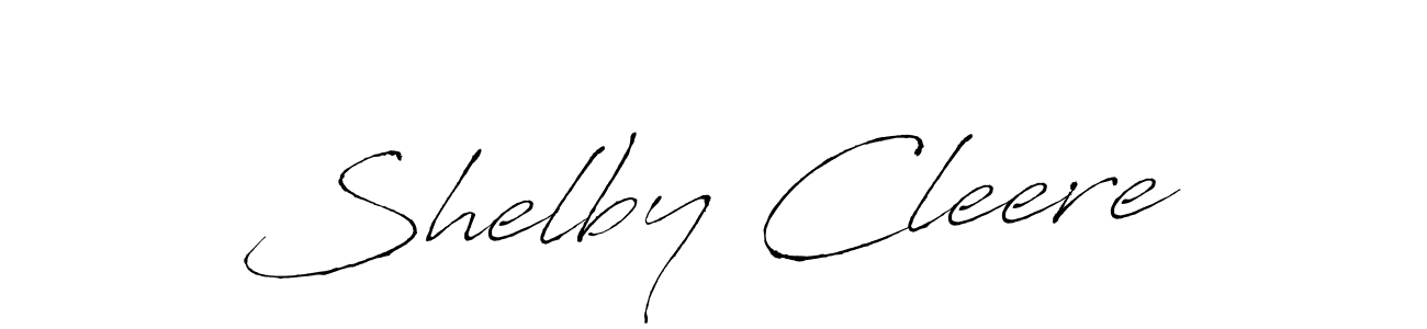 Antro_Vectra is a professional signature style that is perfect for those who want to add a touch of class to their signature. It is also a great choice for those who want to make their signature more unique. Get Shelby Cleere name to fancy signature for free. Shelby Cleere signature style 6 images and pictures png