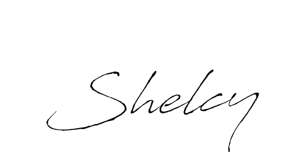 Design your own signature with our free online signature maker. With this signature software, you can create a handwritten (Antro_Vectra) signature for name Shelcy. Shelcy signature style 6 images and pictures png