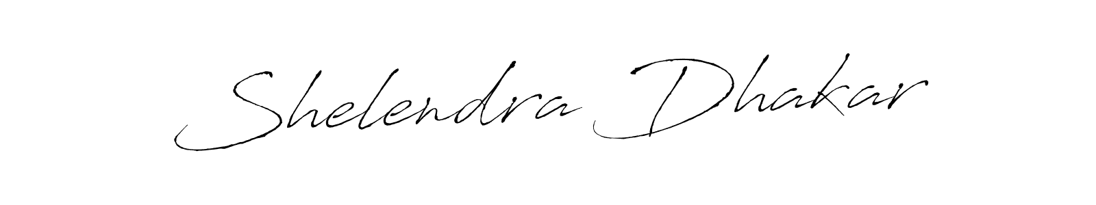 Shelendra Dhakar stylish signature style. Best Handwritten Sign (Antro_Vectra) for my name. Handwritten Signature Collection Ideas for my name Shelendra Dhakar. Shelendra Dhakar signature style 6 images and pictures png
