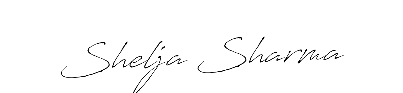Antro_Vectra is a professional signature style that is perfect for those who want to add a touch of class to their signature. It is also a great choice for those who want to make their signature more unique. Get Shelja Sharma name to fancy signature for free. Shelja Sharma signature style 6 images and pictures png