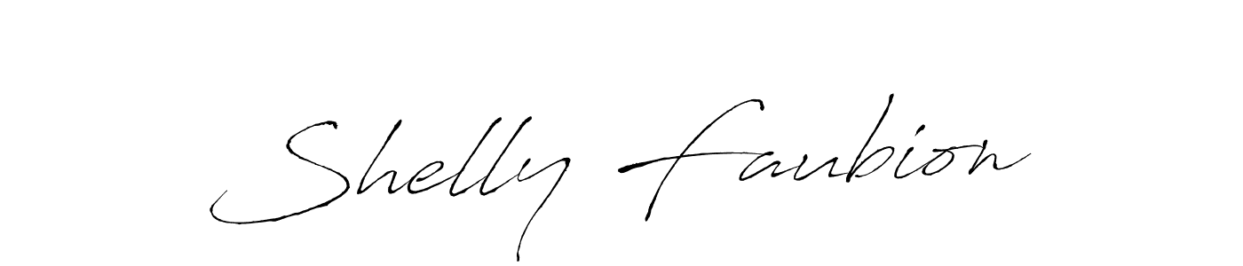 Shelly Faubion stylish signature style. Best Handwritten Sign (Antro_Vectra) for my name. Handwritten Signature Collection Ideas for my name Shelly Faubion. Shelly Faubion signature style 6 images and pictures png