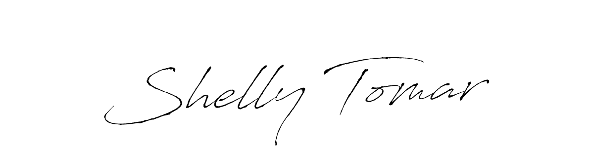 Make a beautiful signature design for name Shelly Tomar. With this signature (Antro_Vectra) style, you can create a handwritten signature for free. Shelly Tomar signature style 6 images and pictures png