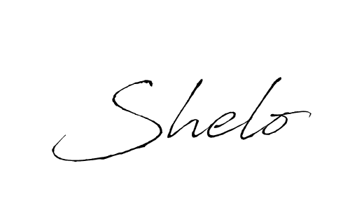 Make a beautiful signature design for name Shelo. With this signature (Antro_Vectra) style, you can create a handwritten signature for free. Shelo signature style 6 images and pictures png