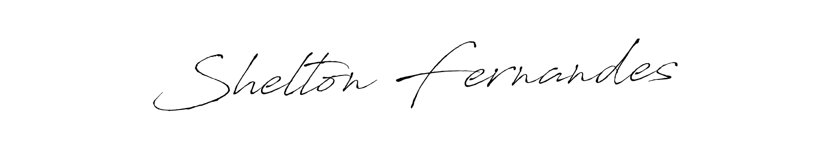 How to make Shelton Fernandes signature? Antro_Vectra is a professional autograph style. Create handwritten signature for Shelton Fernandes name. Shelton Fernandes signature style 6 images and pictures png