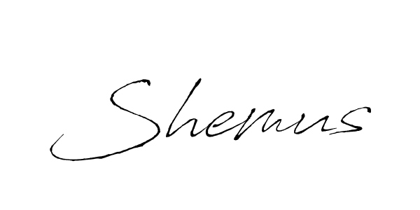How to make Shemus name signature. Use Antro_Vectra style for creating short signs online. This is the latest handwritten sign. Shemus signature style 6 images and pictures png