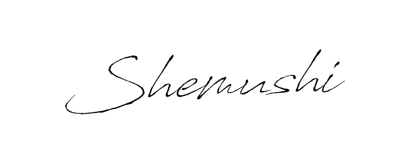 Once you've used our free online signature maker to create your best signature Antro_Vectra style, it's time to enjoy all of the benefits that Shemushi name signing documents. Shemushi signature style 6 images and pictures png