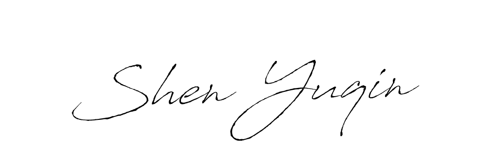 See photos of Shen Yuqin official signature by Spectra . Check more albums & portfolios. Read reviews & check more about Antro_Vectra font. Shen Yuqin signature style 6 images and pictures png