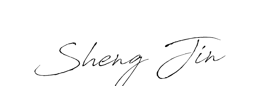 Here are the top 10 professional signature styles for the name Sheng Jin. These are the best autograph styles you can use for your name. Sheng Jin signature style 6 images and pictures png