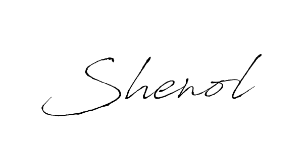 You should practise on your own different ways (Antro_Vectra) to write your name (Shenol) in signature. don't let someone else do it for you. Shenol signature style 6 images and pictures png