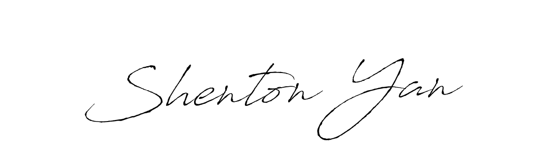 Make a short Shenton Yan signature style. Manage your documents anywhere anytime using Antro_Vectra. Create and add eSignatures, submit forms, share and send files easily. Shenton Yan signature style 6 images and pictures png