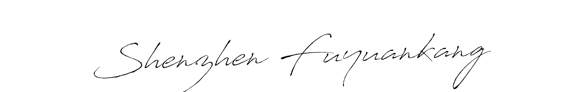 Use a signature maker to create a handwritten signature online. With this signature software, you can design (Antro_Vectra) your own signature for name Shenzhen Fuyuankang. Shenzhen Fuyuankang signature style 6 images and pictures png