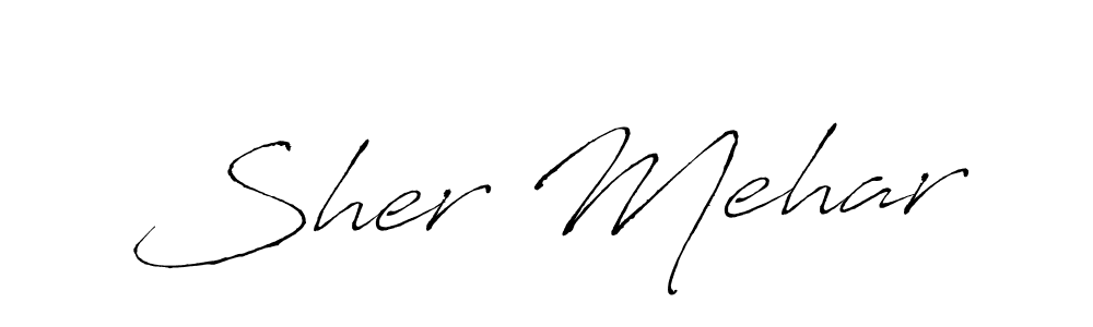 Here are the top 10 professional signature styles for the name Sher Mehar. These are the best autograph styles you can use for your name. Sher Mehar signature style 6 images and pictures png