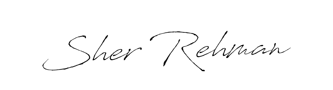 It looks lik you need a new signature style for name Sher Rehman. Design unique handwritten (Antro_Vectra) signature with our free signature maker in just a few clicks. Sher Rehman signature style 6 images and pictures png