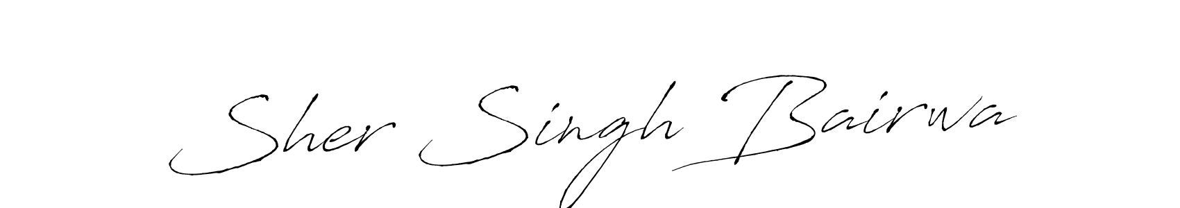 Also You can easily find your signature by using the search form. We will create Sher Singh Bairwa name handwritten signature images for you free of cost using Antro_Vectra sign style. Sher Singh Bairwa signature style 6 images and pictures png