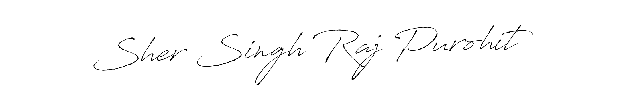 The best way (Antro_Vectra) to make a short signature is to pick only two or three words in your name. The name Sher Singh Raj Purohit include a total of six letters. For converting this name. Sher Singh Raj Purohit signature style 6 images and pictures png