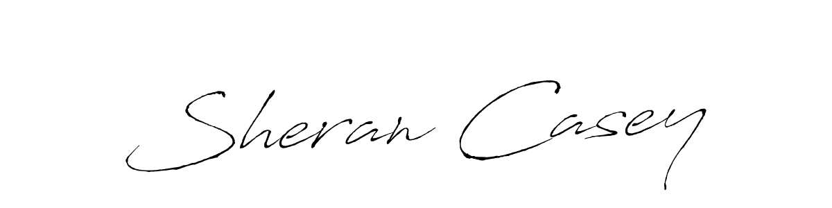 Also we have Sheran Casey name is the best signature style. Create professional handwritten signature collection using Antro_Vectra autograph style. Sheran Casey signature style 6 images and pictures png