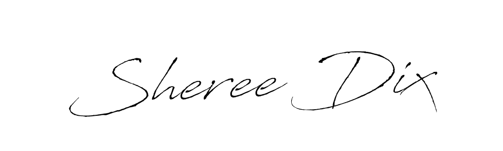 if you are searching for the best signature style for your name Sheree Dix. so please give up your signature search. here we have designed multiple signature styles  using Antro_Vectra. Sheree Dix signature style 6 images and pictures png