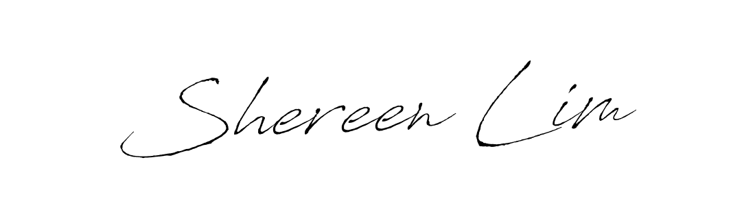 Also You can easily find your signature by using the search form. We will create Shereen Lim name handwritten signature images for you free of cost using Antro_Vectra sign style. Shereen Lim signature style 6 images and pictures png