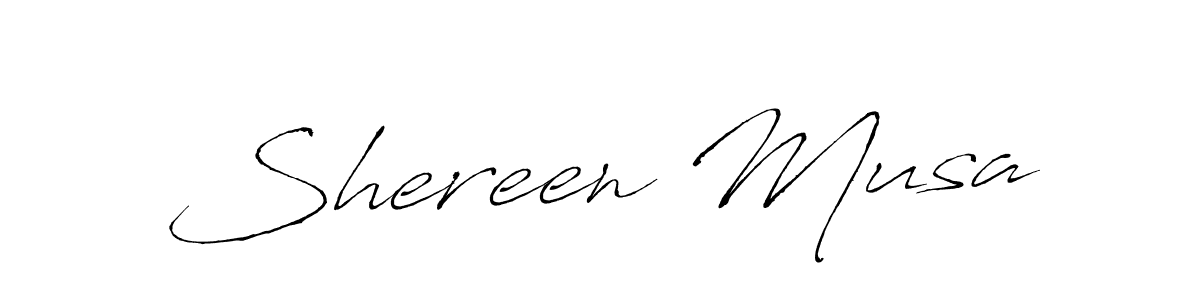 Use a signature maker to create a handwritten signature online. With this signature software, you can design (Antro_Vectra) your own signature for name Shereen Musa. Shereen Musa signature style 6 images and pictures png