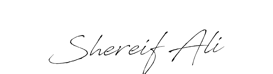 Also You can easily find your signature by using the search form. We will create Shereif Ali name handwritten signature images for you free of cost using Antro_Vectra sign style. Shereif Ali signature style 6 images and pictures png