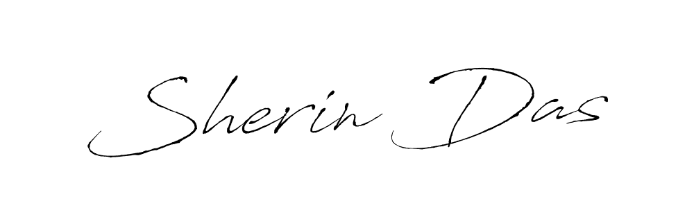 How to make Sherin Das name signature. Use Antro_Vectra style for creating short signs online. This is the latest handwritten sign. Sherin Das signature style 6 images and pictures png
