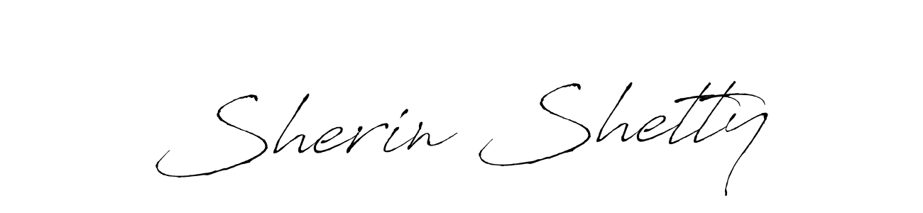 It looks lik you need a new signature style for name Sherin Shetty. Design unique handwritten (Antro_Vectra) signature with our free signature maker in just a few clicks. Sherin Shetty signature style 6 images and pictures png