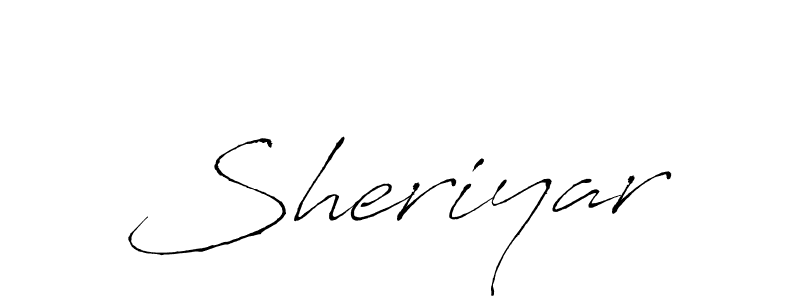 Make a beautiful signature design for name Sheriyar. Use this online signature maker to create a handwritten signature for free. Sheriyar signature style 6 images and pictures png
