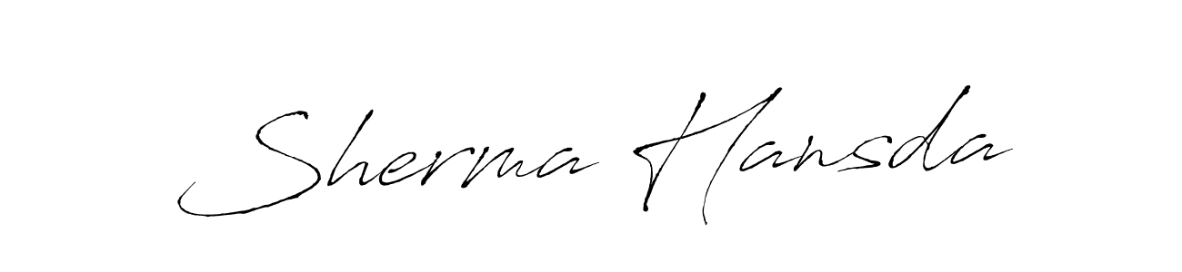 Once you've used our free online signature maker to create your best signature Antro_Vectra style, it's time to enjoy all of the benefits that Sherma Hansda name signing documents. Sherma Hansda signature style 6 images and pictures png