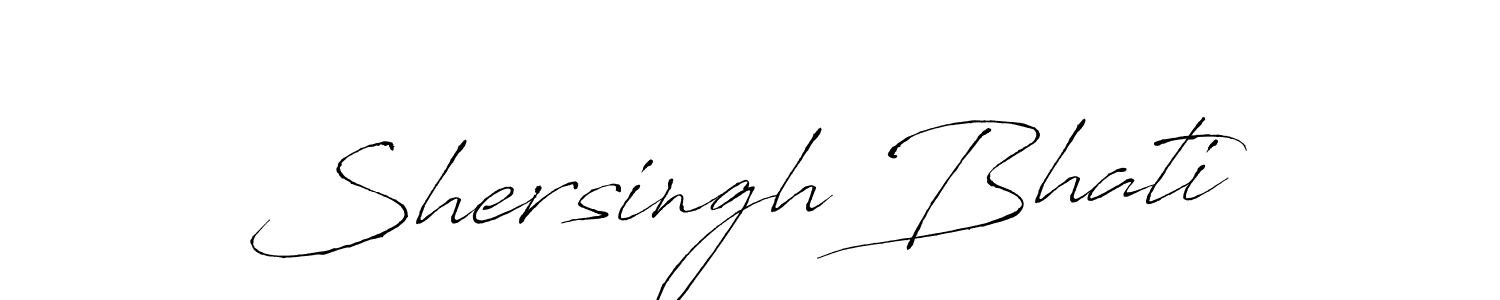 Make a beautiful signature design for name Shersingh Bhati. Use this online signature maker to create a handwritten signature for free. Shersingh Bhati signature style 6 images and pictures png