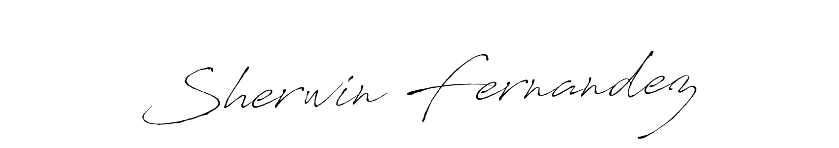 Make a beautiful signature design for name Sherwin Fernandez. Use this online signature maker to create a handwritten signature for free. Sherwin Fernandez signature style 6 images and pictures png