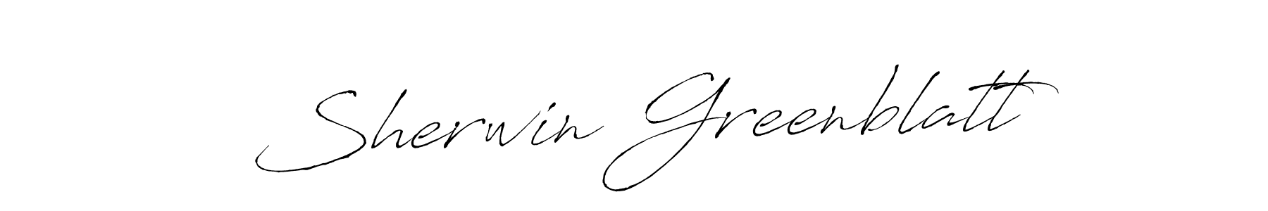 Antro_Vectra is a professional signature style that is perfect for those who want to add a touch of class to their signature. It is also a great choice for those who want to make their signature more unique. Get Sherwin Greenblatt name to fancy signature for free. Sherwin Greenblatt signature style 6 images and pictures png